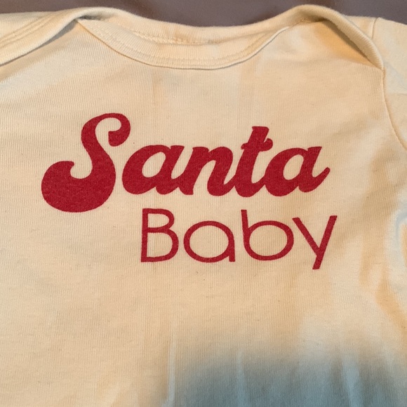 Small shop Santa Baby Onesie 6-12 months - Picture 3 of 5